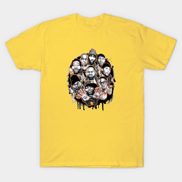 Wutang Clan  Wu Legacy T-Shirt by BUKTU